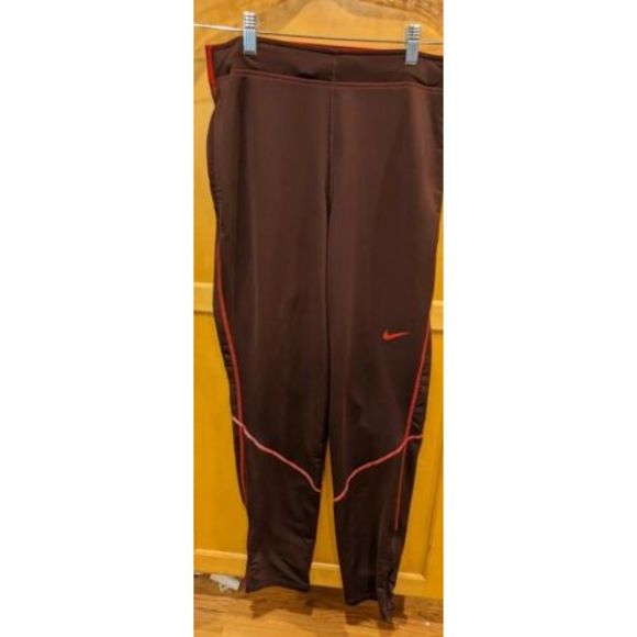 Nike Pro Combat‎ Athletic Compression Pants Brown  Dri-Fit Medium - Picture 1 of 3